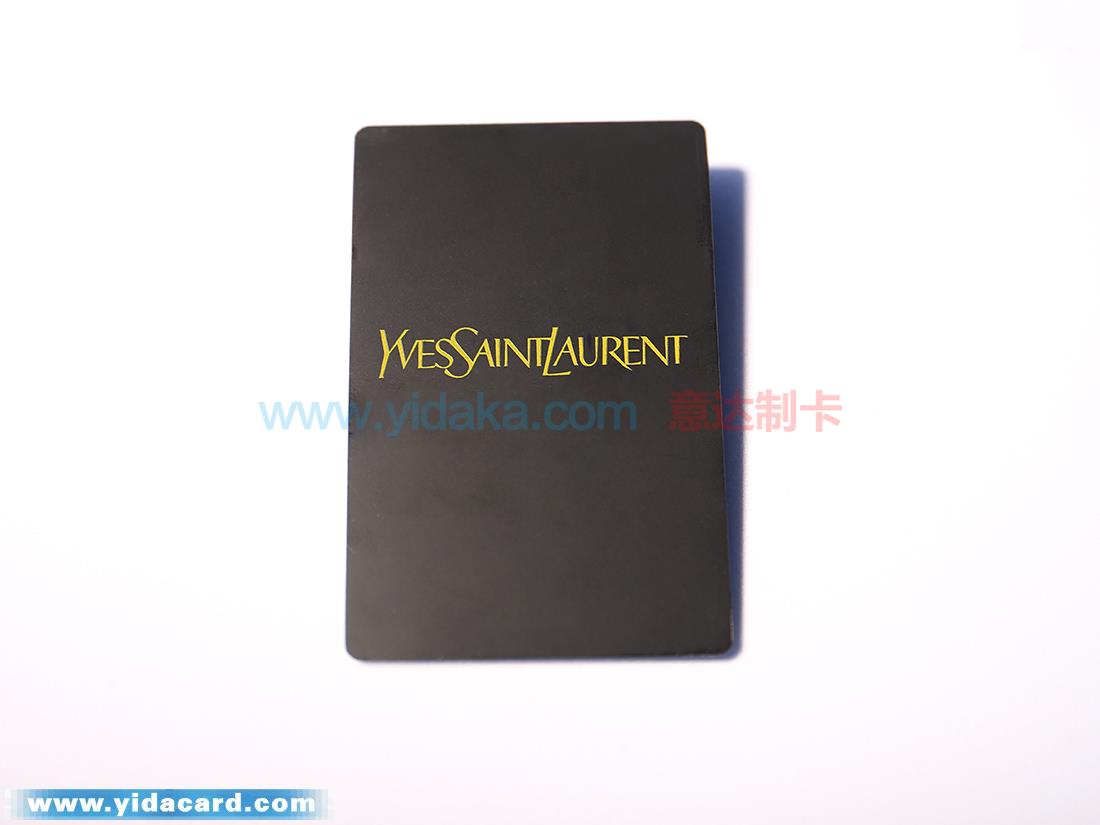 镀黑色金属卡