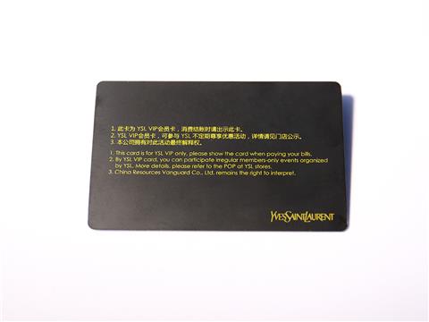 镀黑色金属卡